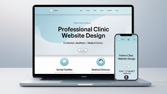 create a professional website for your dental clinic or aesthetic clinic
