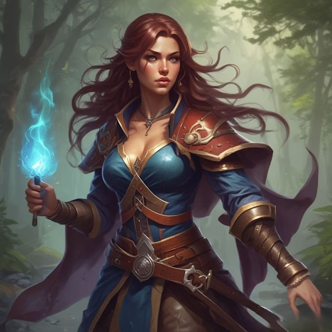 Fansinating Characters Draw original fantasy characters, concept art, fanart by Elsaltunoma ...