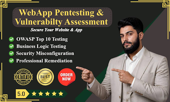 do website penetration testing and vulnerability assessment