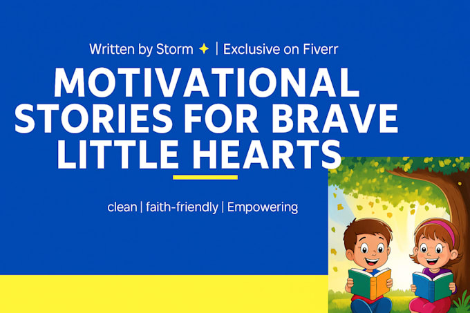 write motivational stories for kids