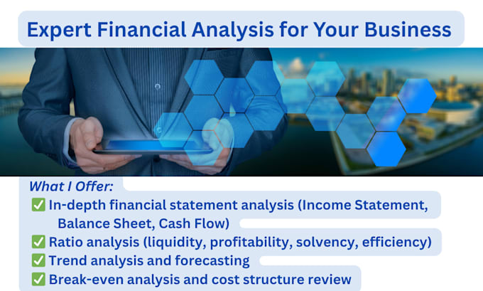 do for you financial analysis, business valuation and budgeting