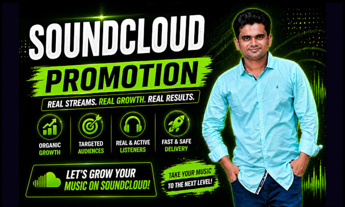 promote your soundcloud music for real listeners growth