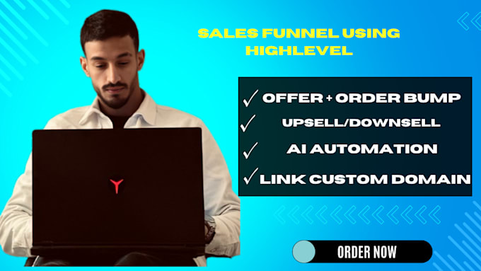 build you a profitable sales funnel , landing page  in gohighlevel