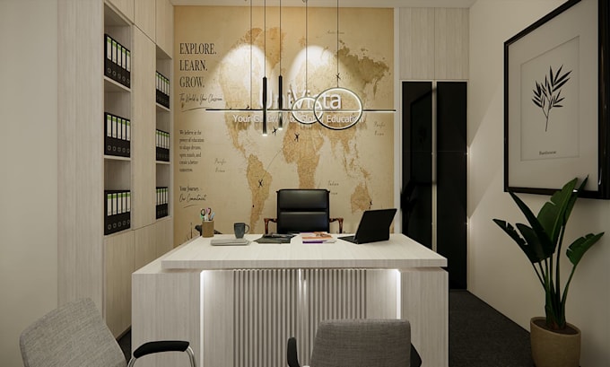do commercial interior design, and home office
