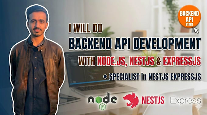 do backend api development with nodejs nestjs expressjs