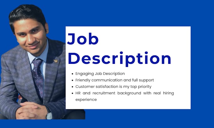 write professional and engaging job description