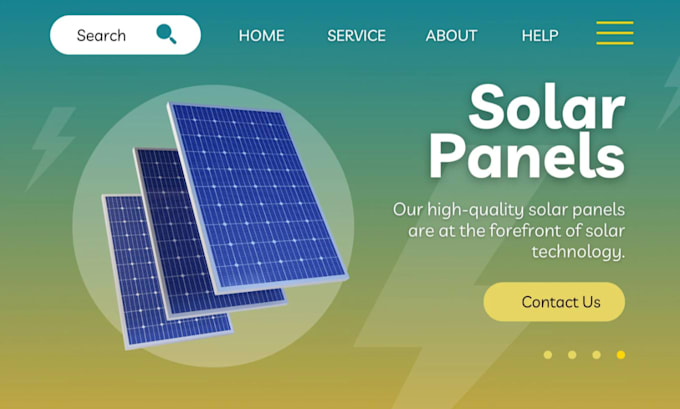 solar, roofing, hvac, plumbing website