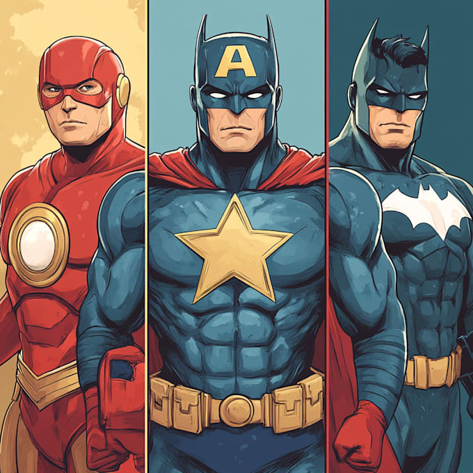draw comic book illustration with comic book illustrator