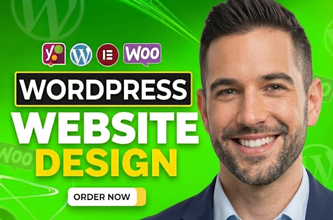 build, design, redesign, business website or wordpress website development