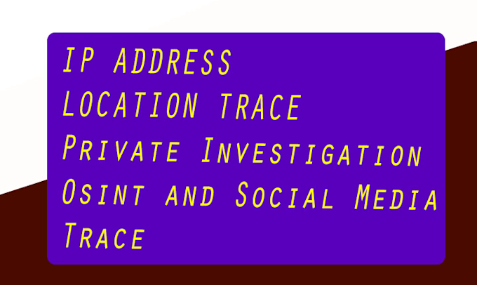 Track location ,ip track, ip address , find ip and person trace , ip ...