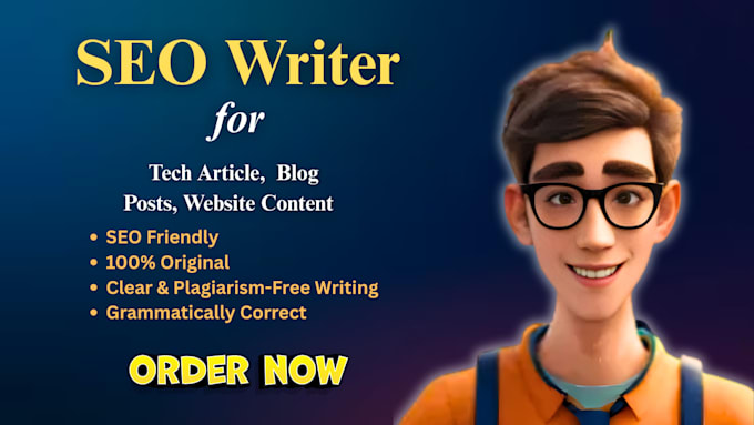 write SEO optimized tech and gaming articles