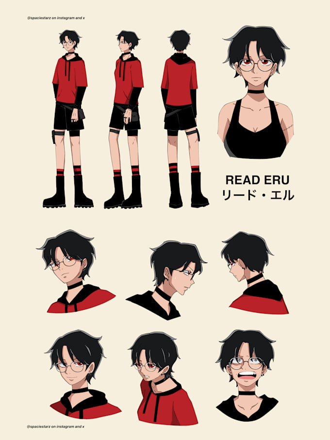 draw ur oc sheet, character design, oc x canon, oc in every anime or manga