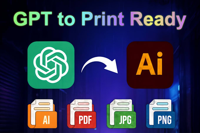 convert ai generated design into print ready source file
