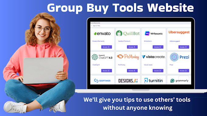 develop advanced group buy SEO tools website using v3 extension