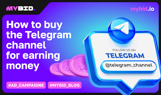 create telegram account, telegram channel and promotion
