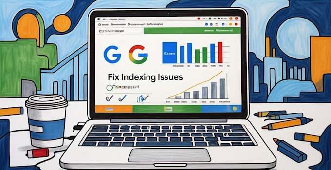set up google search console and fix indexing and coverage errors