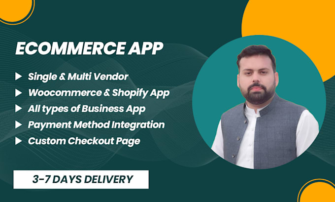 develop single or multi vendor ecommerce app for woocommerce or shopify