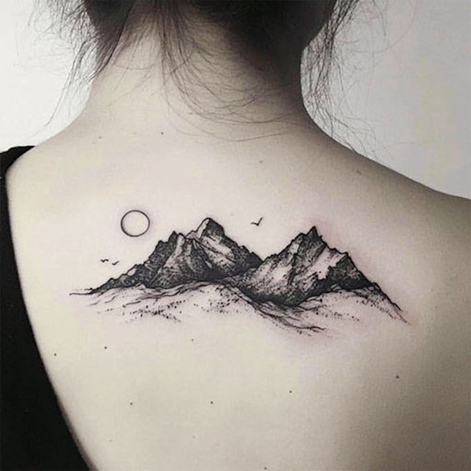 design minimalist tattoo arts