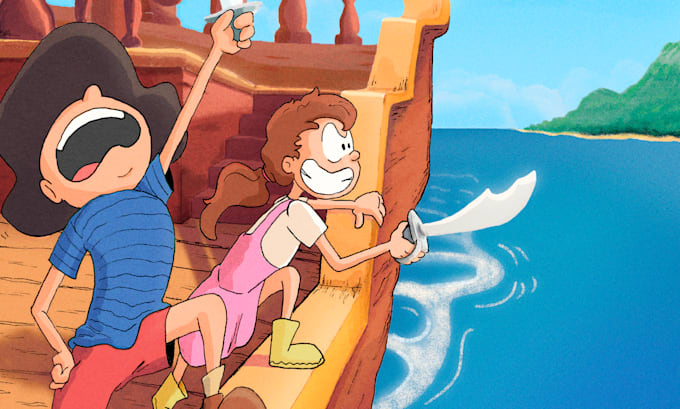 create beautiful and cozy childrens illustrations