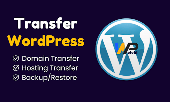 transfer your wordpress site to a new hosting or domain