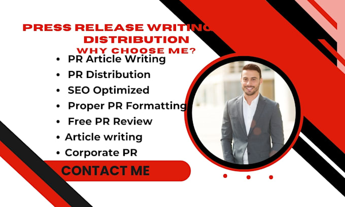 write and distribute press release for press release distribution  press release