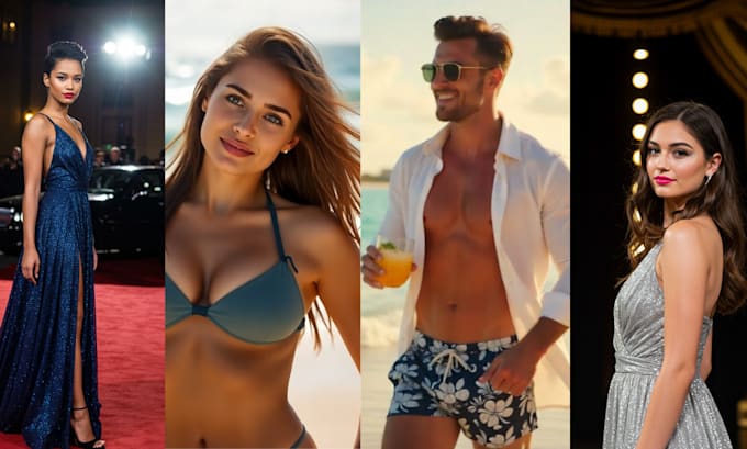 create realistic ai generated model images and videos