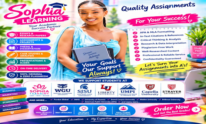 offer a thorough guide on sophia learning, touchstone, courses, and assignment