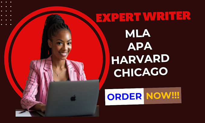 write, proofread and format any apa, mla, harvard, or chicago research