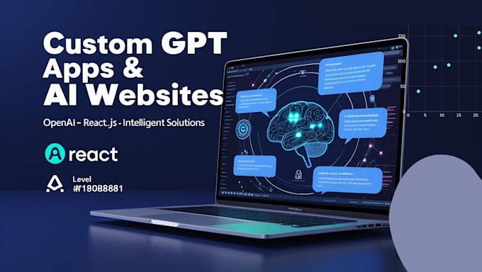 develop custom gpt apps and ai website using react js and openai api