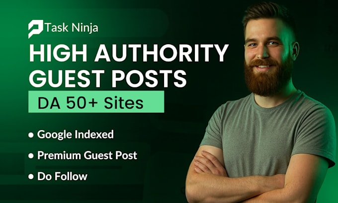 provide high da guest post service dofollow seo  backlinks