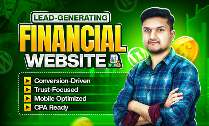 wordpress website for financial advisors, cpas, tax experts, and bookkeepers