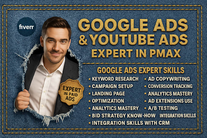 setup, manage and optimize google ads and youtube ads campaigns