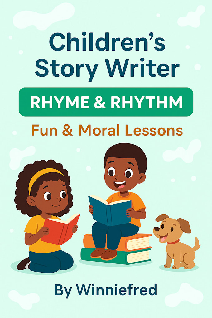 write fun and creative children storys with morals