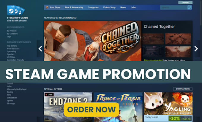 Steam promotion steam game promtion indie game app promotion for steam ...