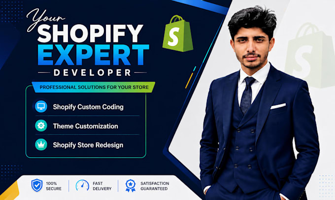 do shopify custom coding, theme customization and store redesign