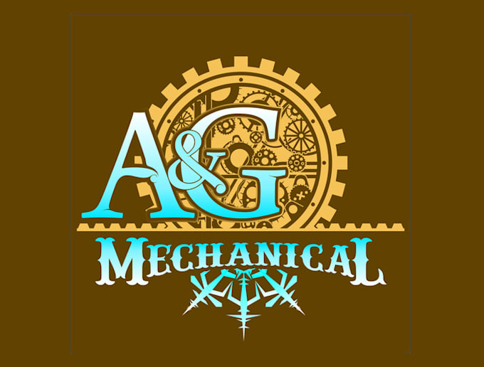 design colorful air conditioning logo