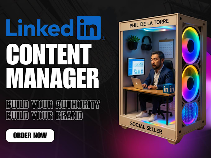 be your expert linkedin manager for focus thought leadership