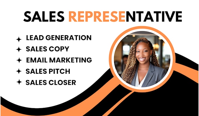 professional sales representative lead generation, email marketing sales closing