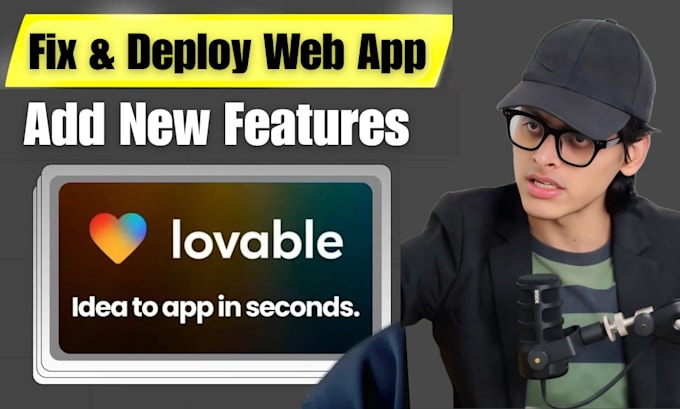 fix the lovable project and host live with domain