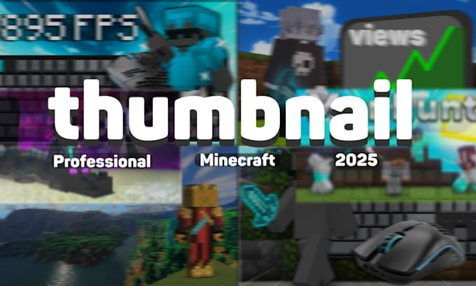 make thumbnails for youtube minecraft