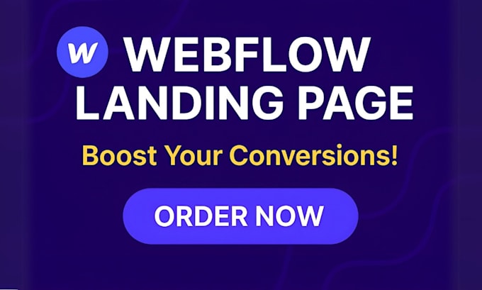 develop webflow landing page or figma to webflow or webflow website fix error