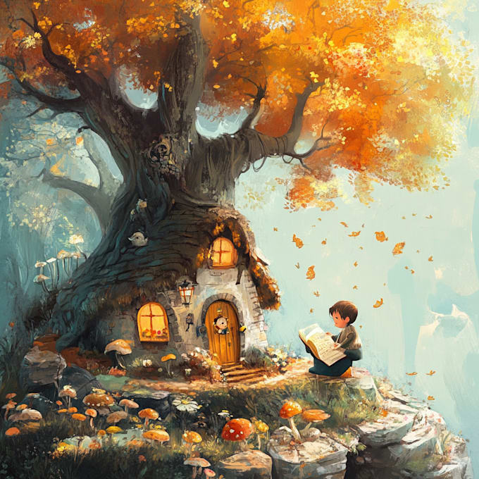 do children book illustration and kids book illustrator