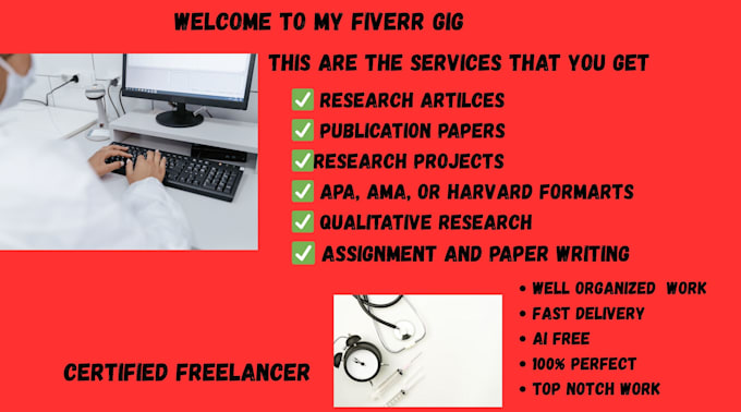 provide expert research articles and publish research projects
