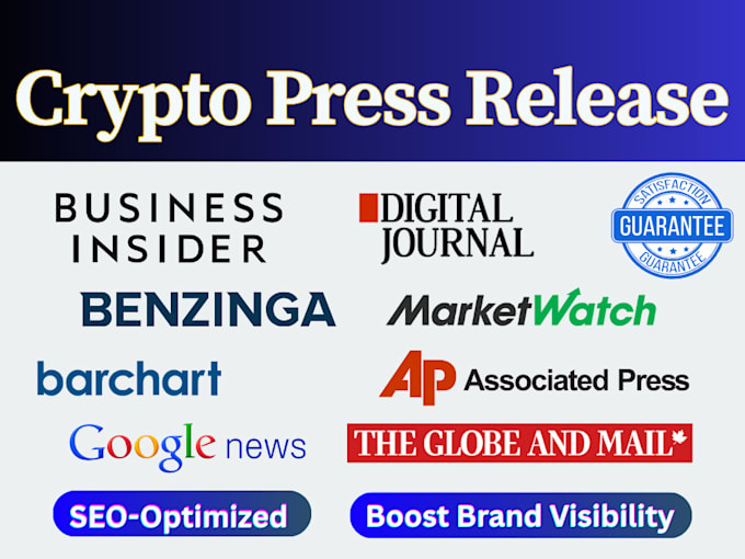 do crypto press release distribution in 24 hours