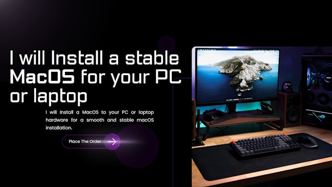 install a stable macos on your PC or laptop