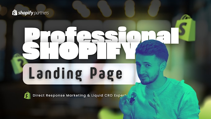 do shopify landing page design or shopify one product store