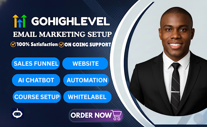 gohighlevel setup, sales funnel expert ghl crm automation, whitelabel, workflow