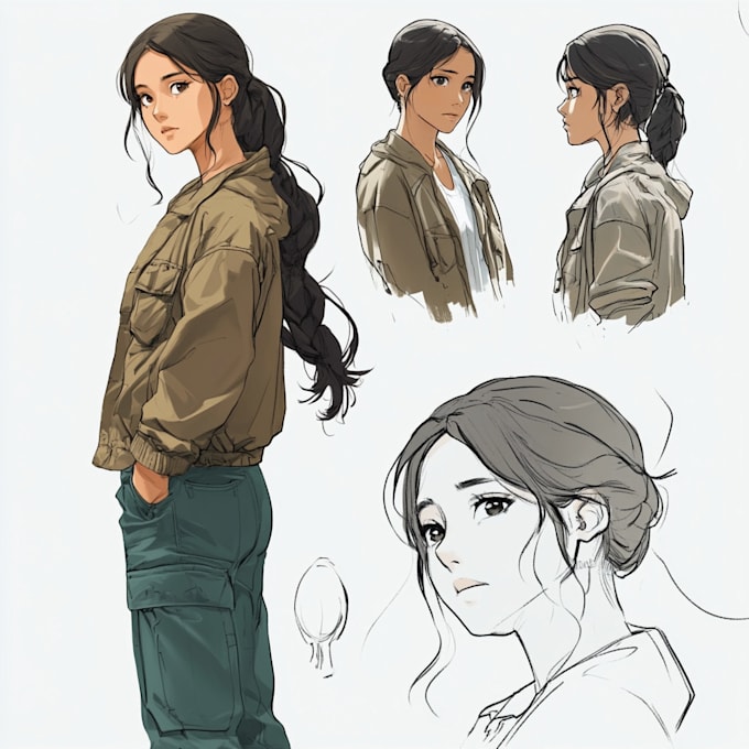 do an anime or comic character