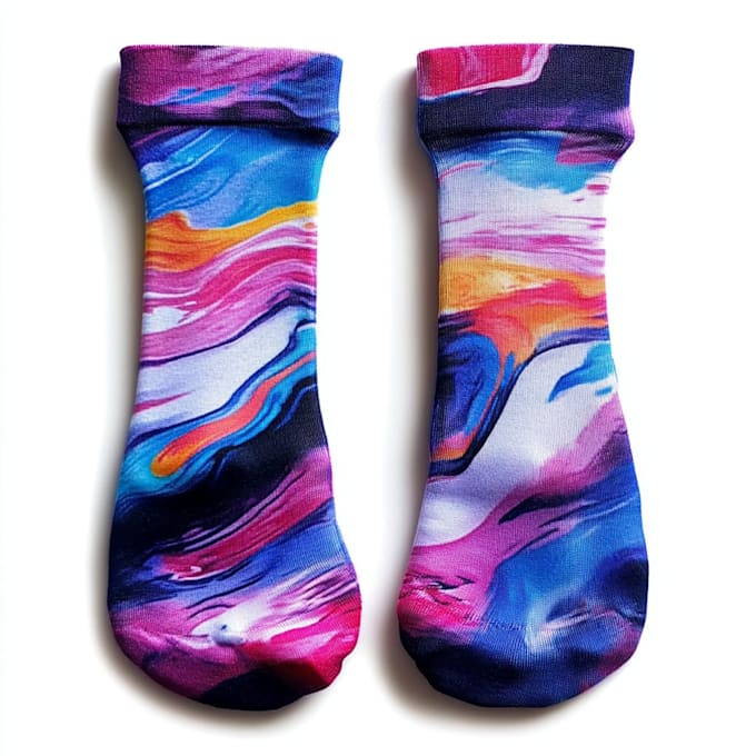 raw a unique socks design