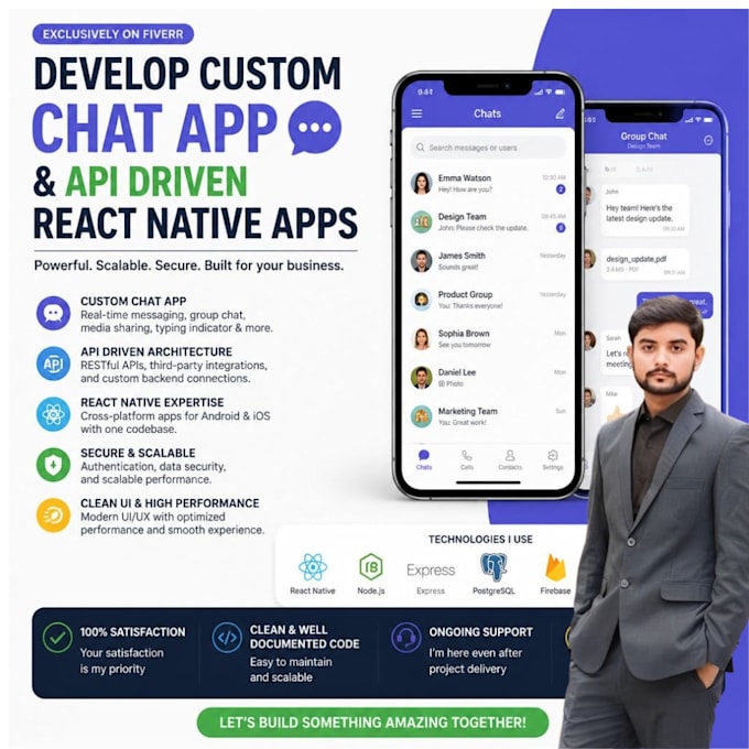 be your expert react native android app developer